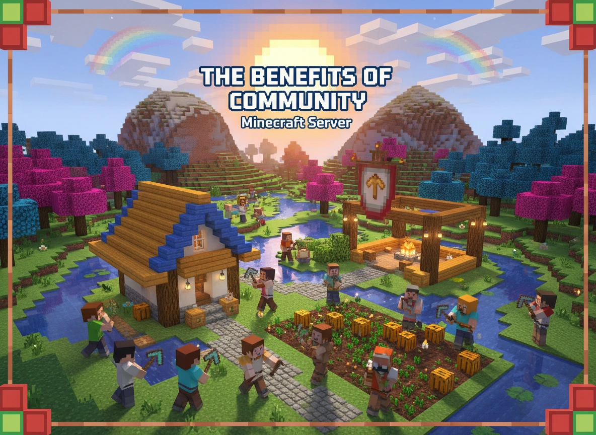 The Benefits of Joining a Community-Focused Minecraft Server