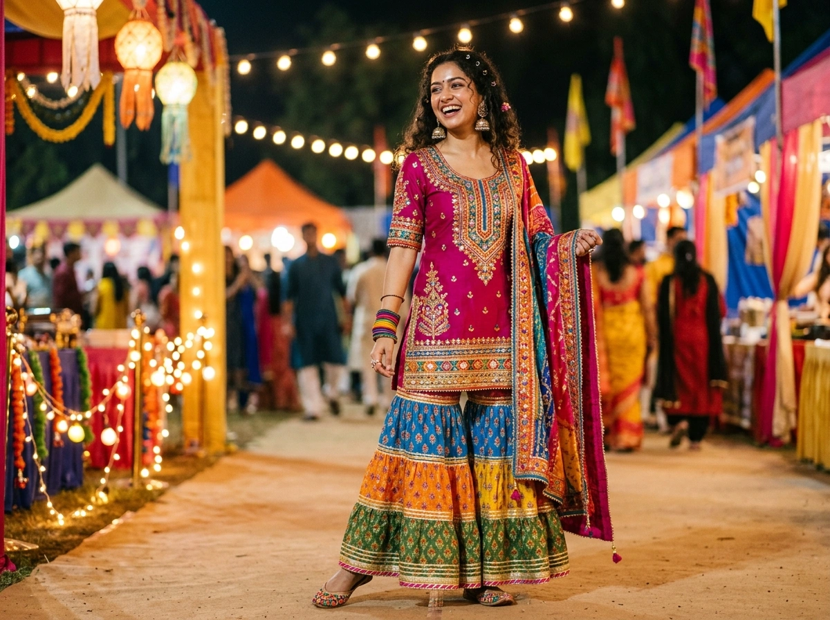 First Festival Outfit? Why a Sharara Dress Is the Easiest Win for Newcomers