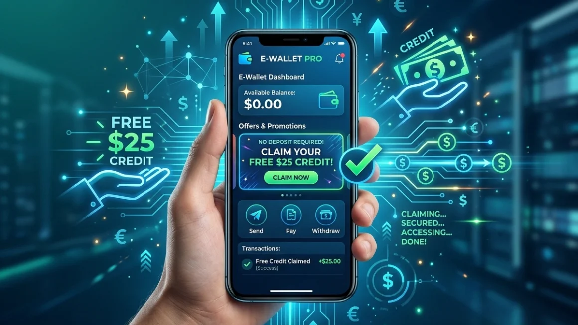 How E-Wallets Make Free Credit No Deposit Claims Easier
