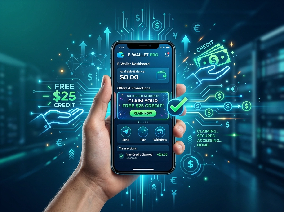How E-Wallets Make Free Credit No Deposit Claims Easier